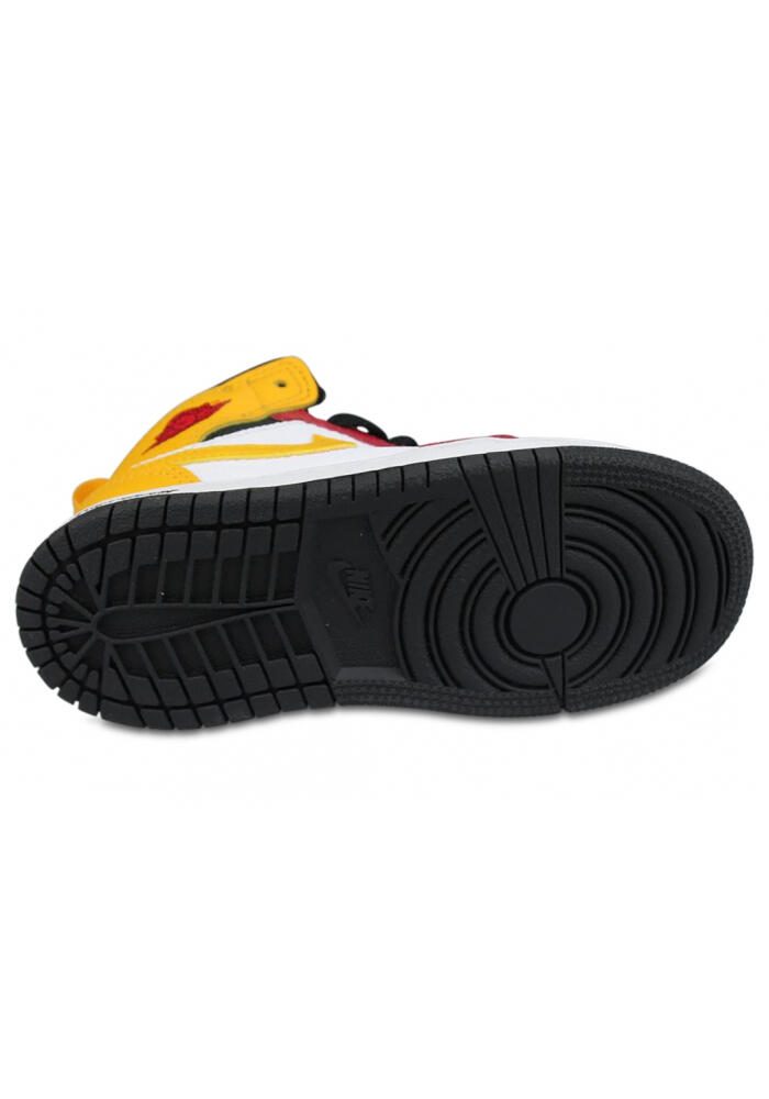 Chaussures Garçons Nike Jordan 1 Se Td Motorsport Cadet blanc 4/5