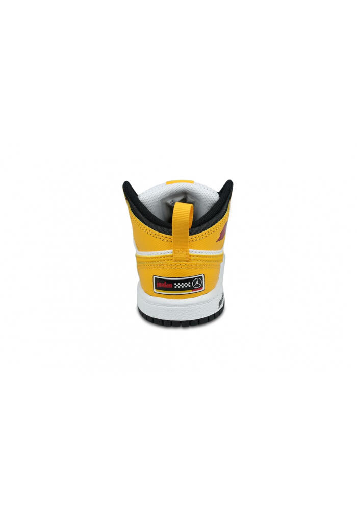 Chaussures Garçons Nike Jordan 1 Se Td Motorsport Cadet blanc 5/5