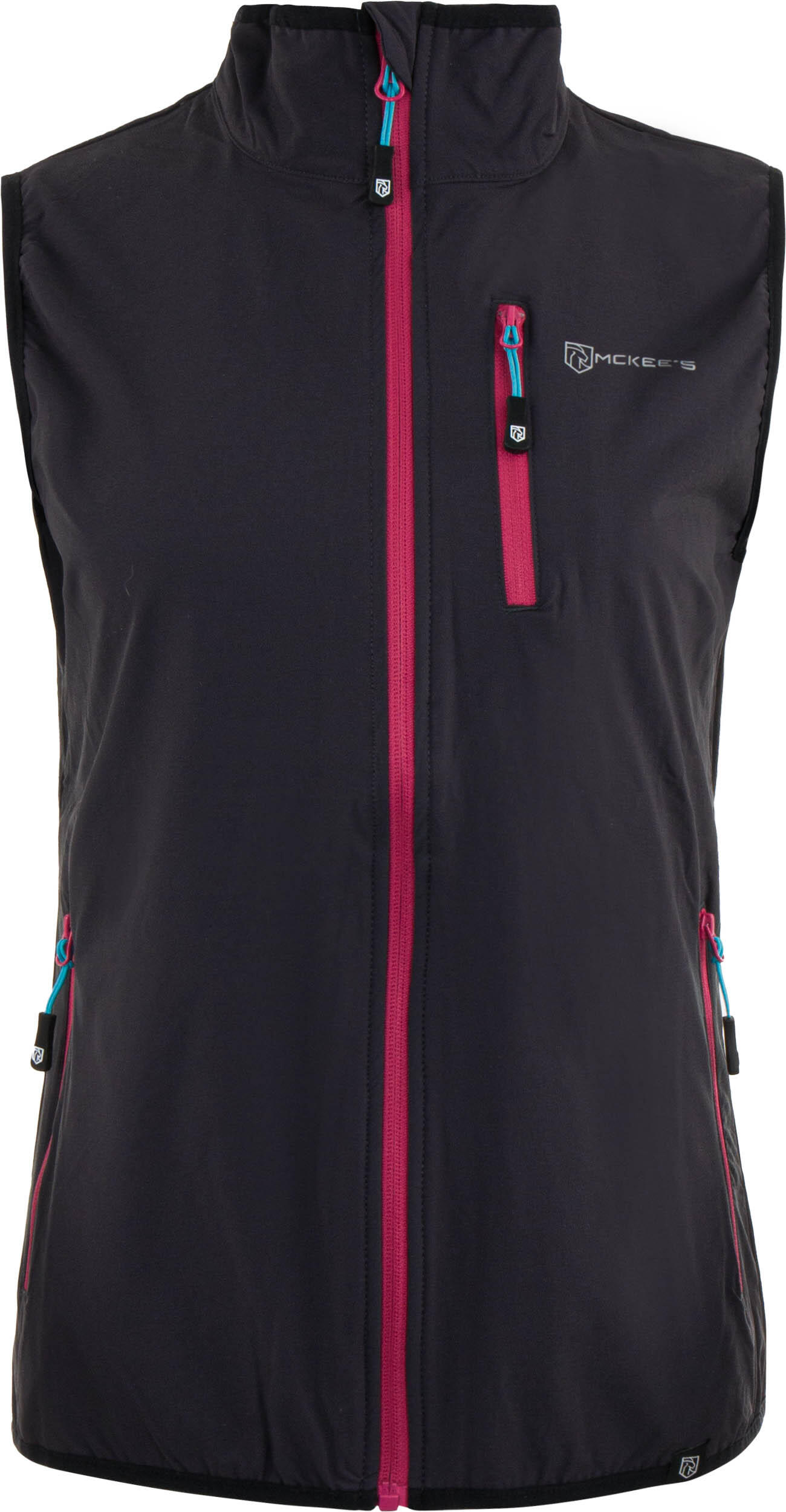 MCKEEVER Colete feminino McKees Arabica em lã merino quente