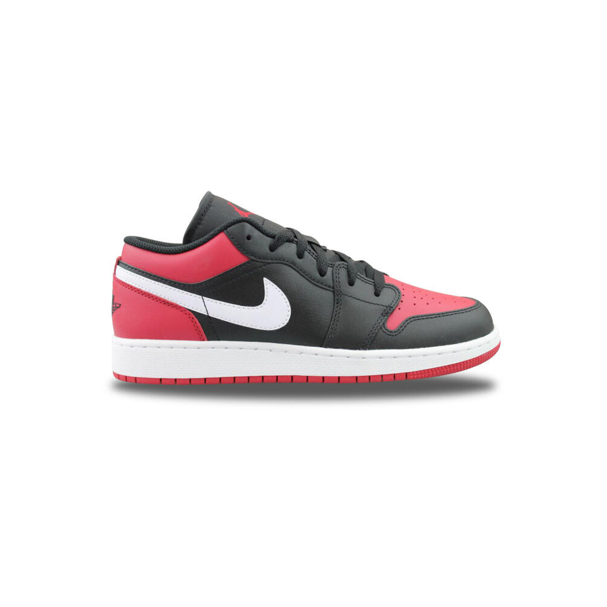 Nike - Air Jordan 1 Low Junior 553560-066 - Chaussures De Sport - Noir - 36,5 - Decathlon
