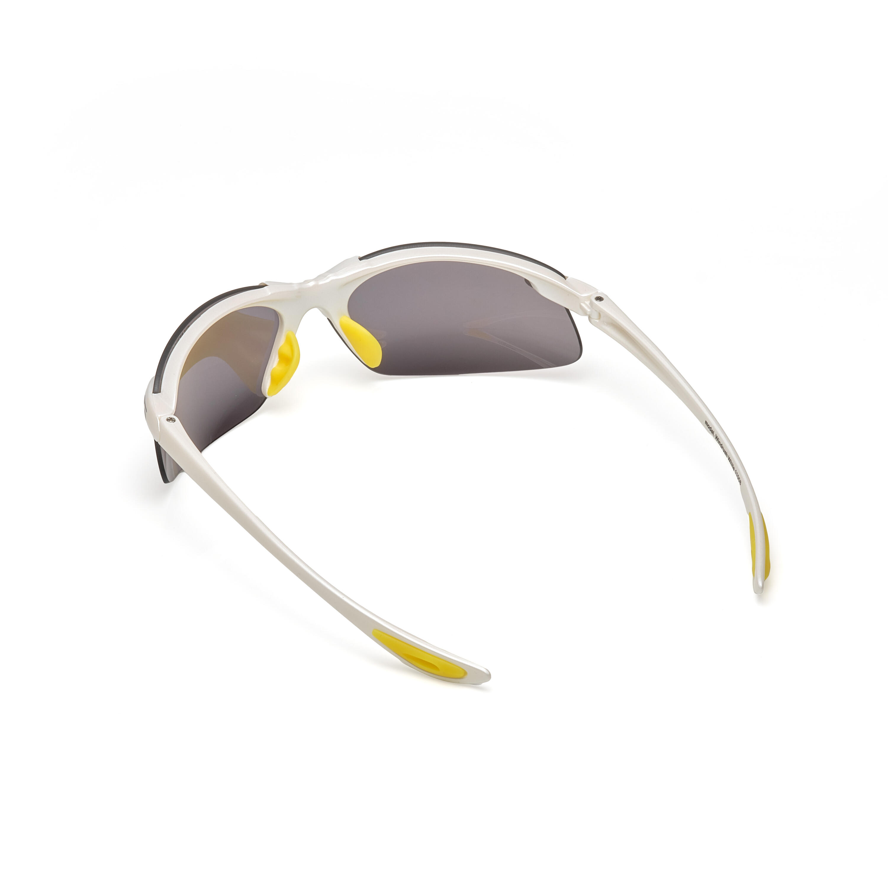 Sprint White Frame  Sunglasses – 3 Lens Set, UV Protection, TR90 Frame 4/4