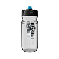 bouteille de sport 0Team,6 litre PVC 21 cm transparent/noir