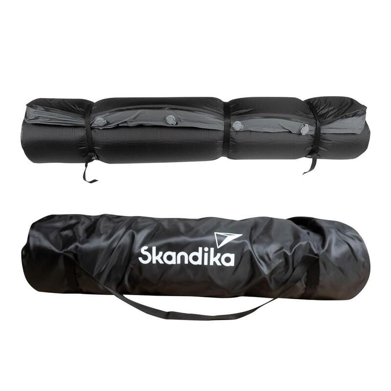 Matelas de camping autogonflant 3D Premium Double - 195x140x10 cm - 2 Pers