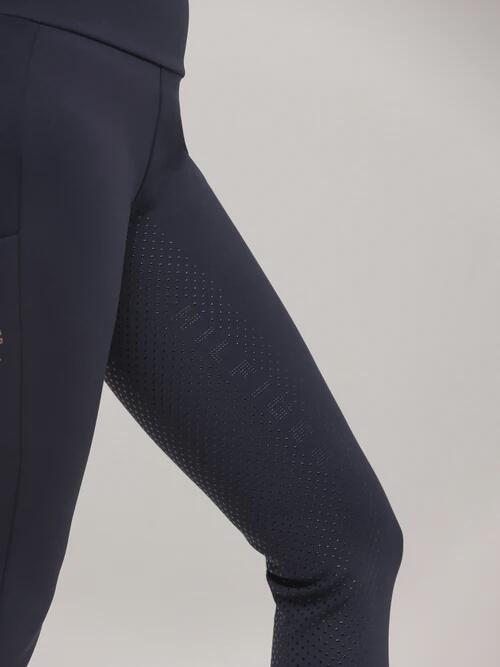 Tommy Hilfiger Equestrian Delaware Hoge Taille Full Grip Legging Dames Blauw - 5/7