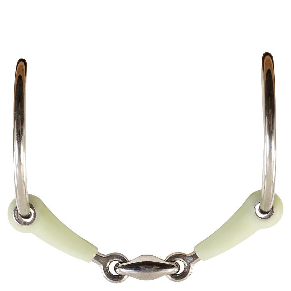 Br Dubbel Gebroken Watertrens Apple Mouth Kern Rvs  - 2/2