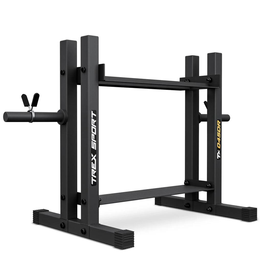 Стойка за дъмбели и тежести Trex Sport TX-045DR с 2 рафта, до 320 кг
