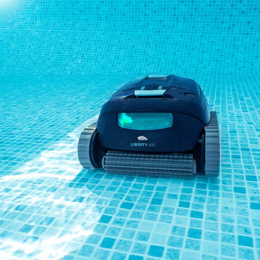 Dolphin - Liberty 400 robot limpiafondos piscina sin cable 3/7