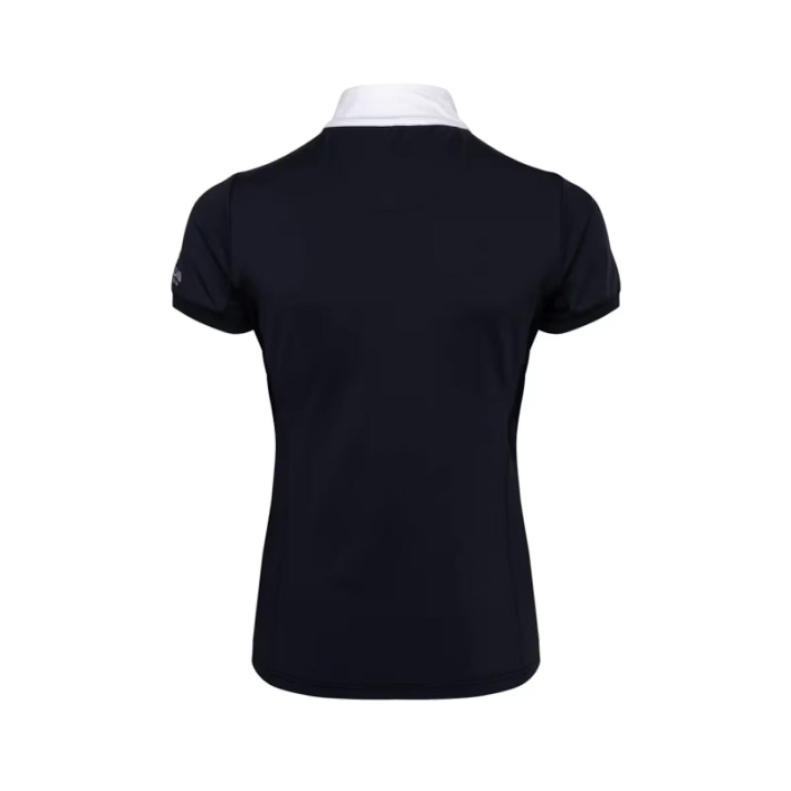 Kingsland Classic Show Shirt Short Sleeves Dames Wit - 4/4