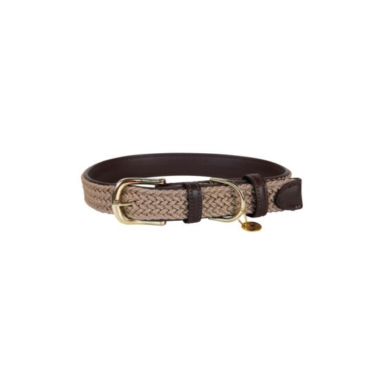 Kentucky Gevlochten Nylon Hondenhalsband Blauw 3/7