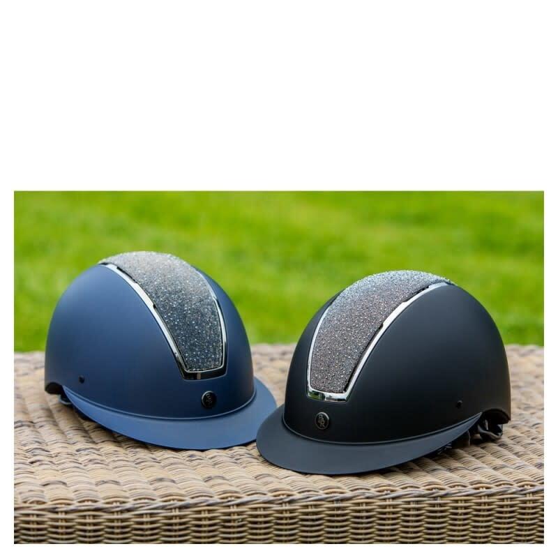 Riding helmet with polo visor BR Equitation Omega Glamourous 4/7