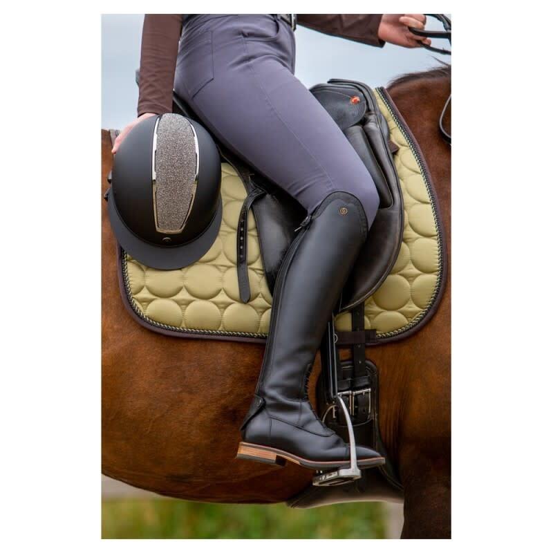Riding helmet with polo visor BR Equitation Omega Glamourous 6/7
