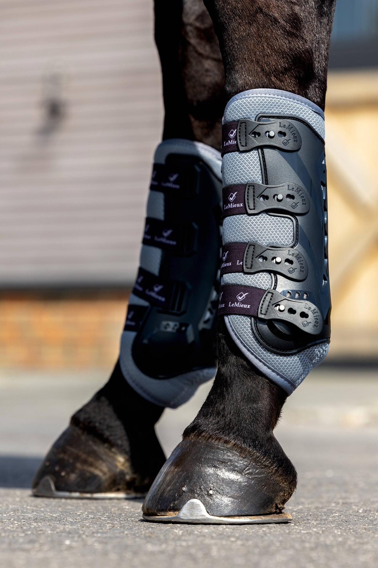Lemieux Ultra Mesh Snug Boots Peesbeschermers Blauw 4/7