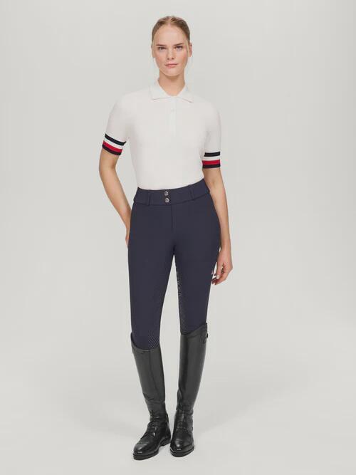 Tommy Hilfiger Equestrian Helena Rijbroek Full Grip Dames Blauw - 5/7