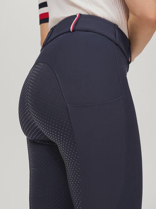 Tommy Hilfiger Equestrian Helena Rijbroek Full Grip Dames Blauw - 4/7