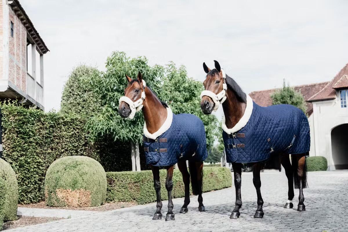 Showdecke - 600D - 155 cm / 6'9 - Veganes Kaninchenfell - Navy 7/7