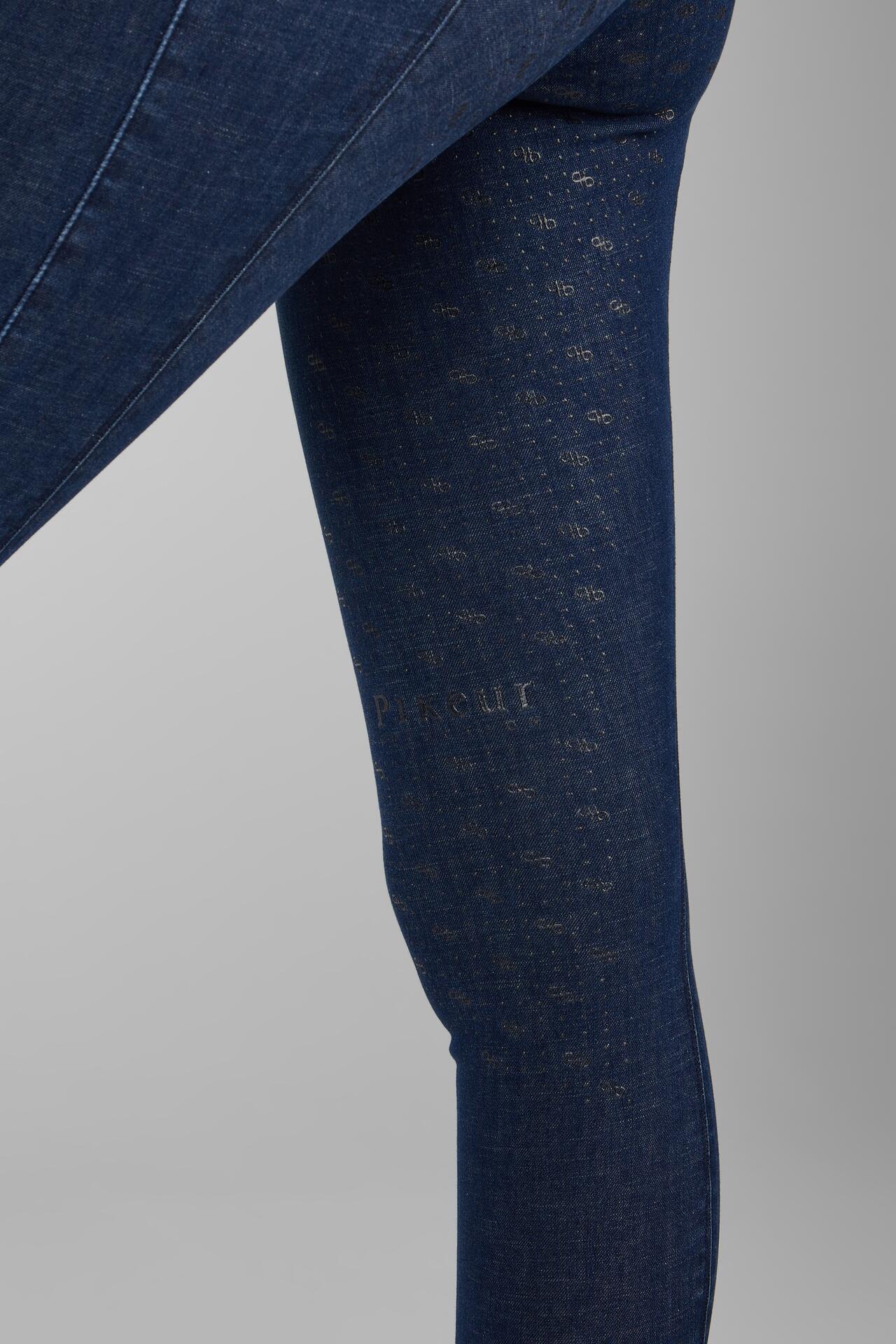 Pikeur Brinja Jeans Rijbroek Dames Blauw - 5/5