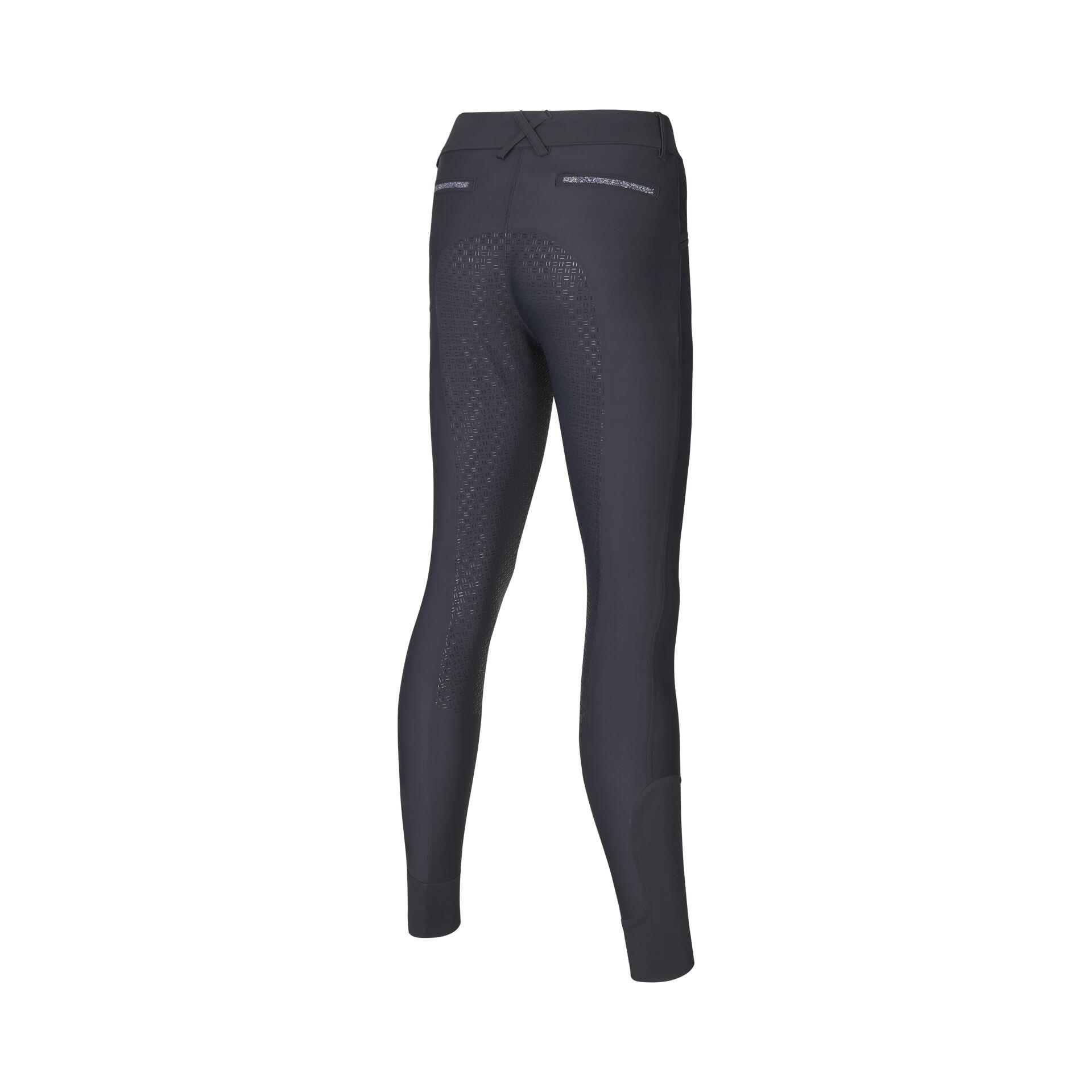 Kingsland Klkerry Dames Naadloze Full Grip Rijbroek Wit - 3/4