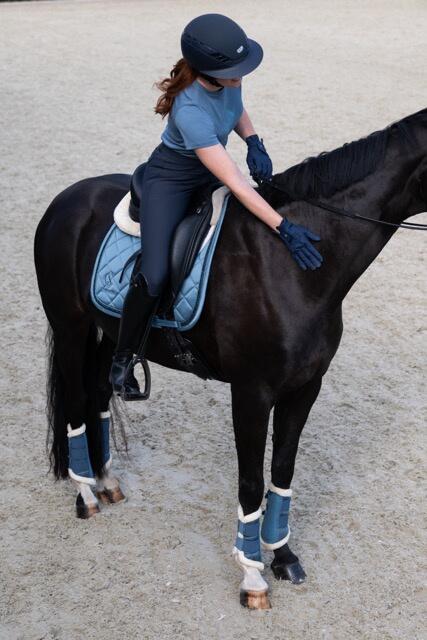 Eskadron Glossy Jewel Zadeldek Classic Sports 25 Blauw - 7/7
