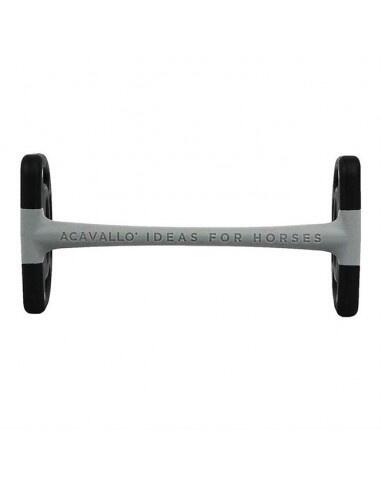Acavallo Ongebroken D-trens Sensitive Bit Grijs - 2/2