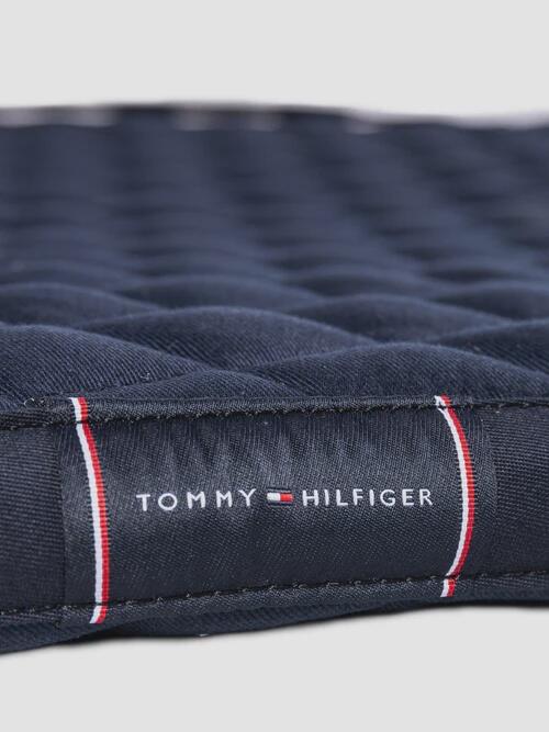 Tommy Hilfiger Equestrian Global Waffle Zadeldek Wit - 5/7