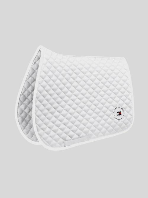Tommy Hilfiger Equestrian Global Waffle Zadeldek Wit - 3/7