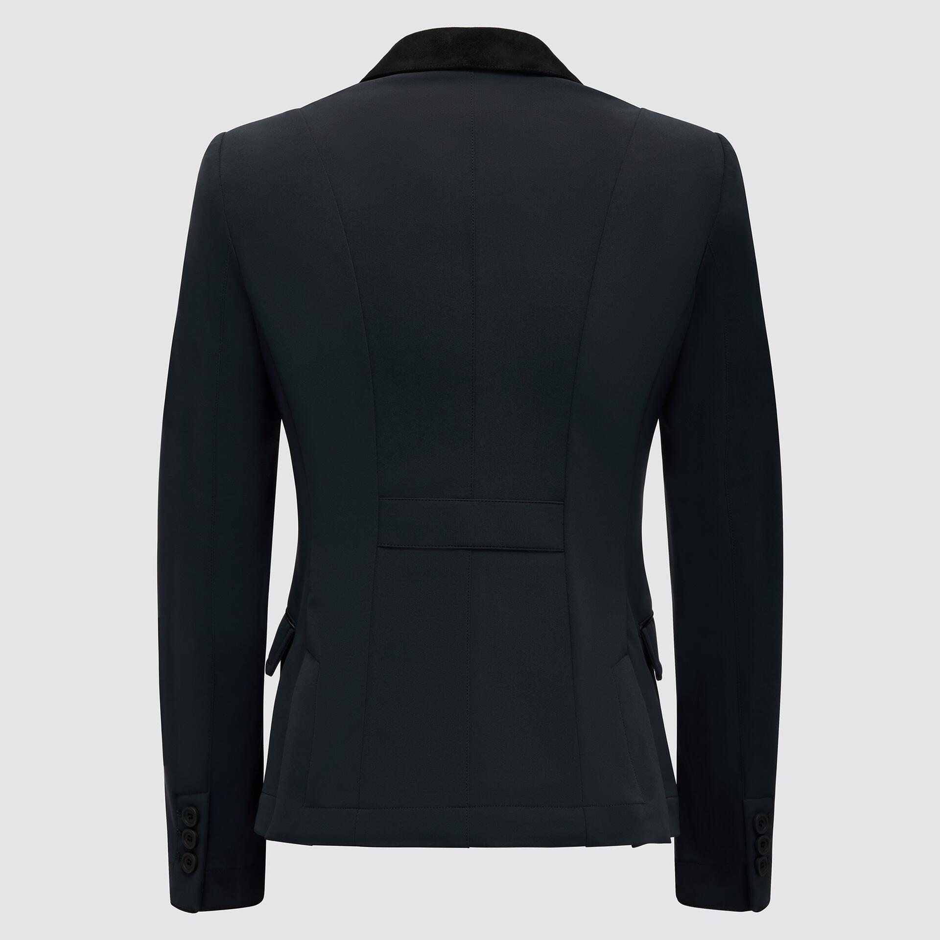 Cavalleria Toscana Meisjes Wedstrijd Jas Met Rits Zwart - 6/6