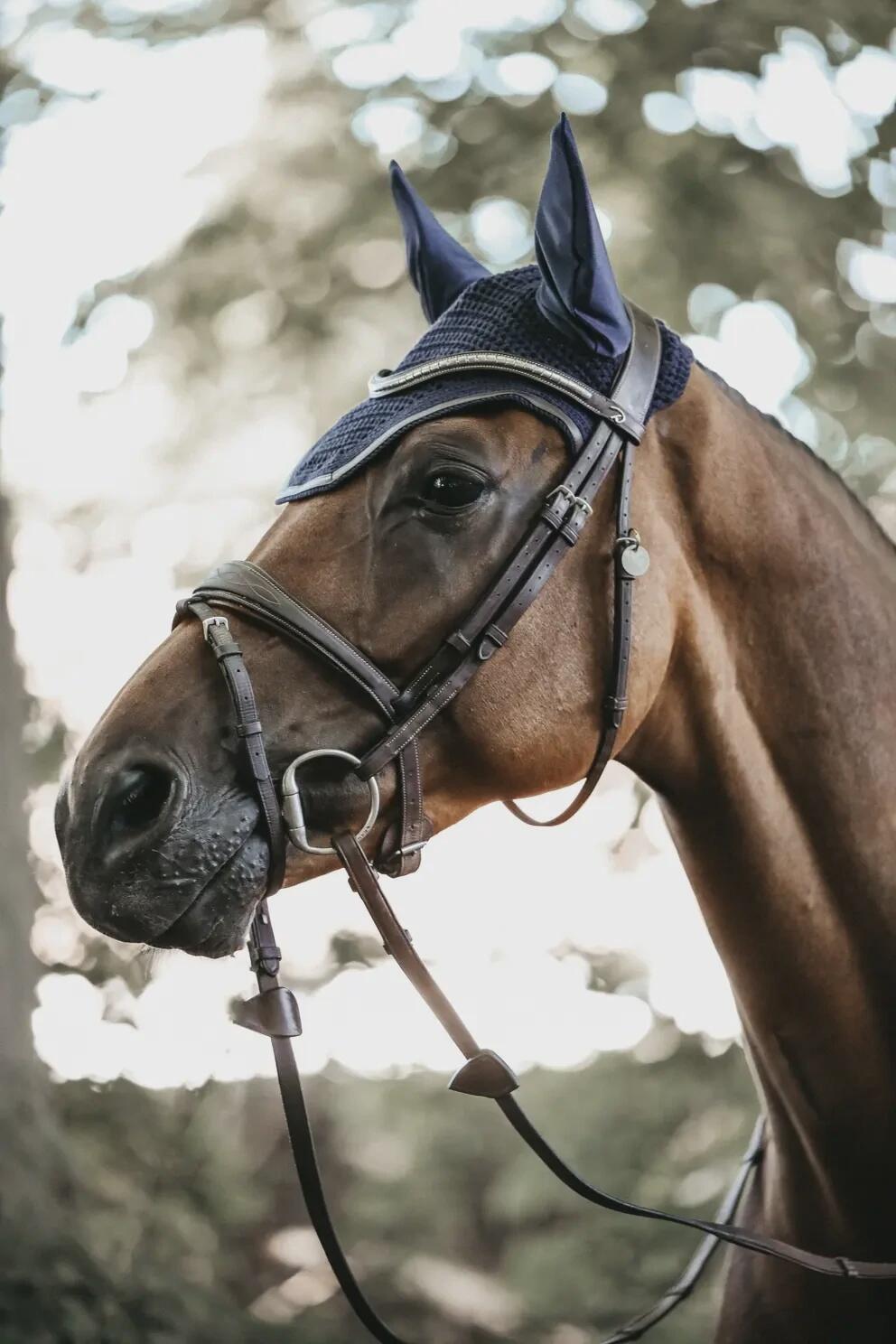Kentucky - Oornetje Wellington - Donkerblauw - Leather - Soundless 4/7