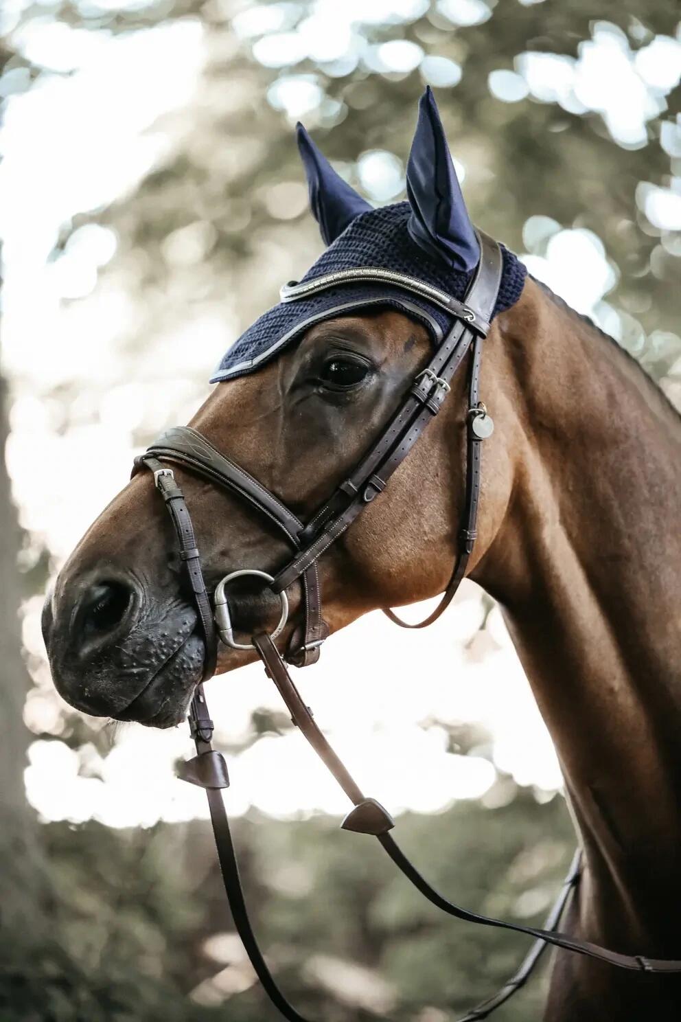 Kentucky - Oornetje Wellington - Donkerblauw - Leather - Soundless 5/7