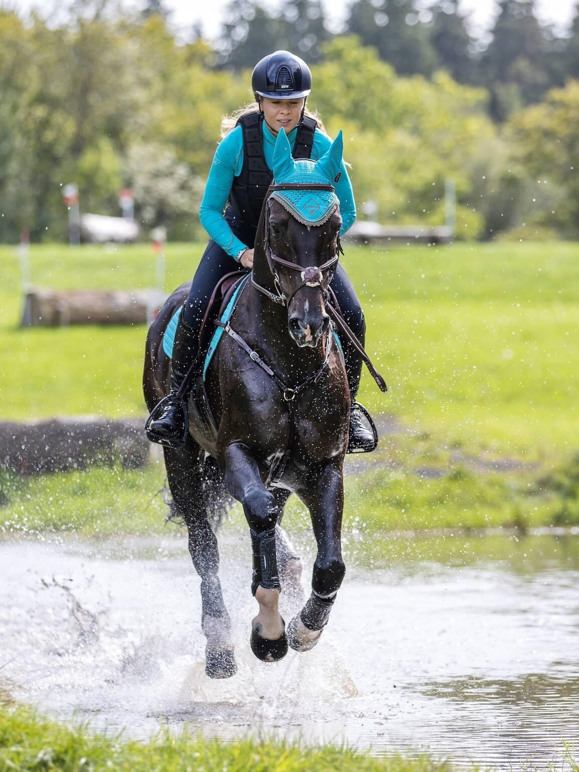 Lemieux Lmx Shoc Air Cross Country Beenbeschermers Achterbenen Zwart - 2/7