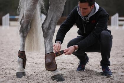 Kentucky Deep Fetlock Boots - Kogelbeschermers Zwart 7/7