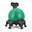 Siège ballon ergonomique classic Couleurs - Vert - SISSEL 2246