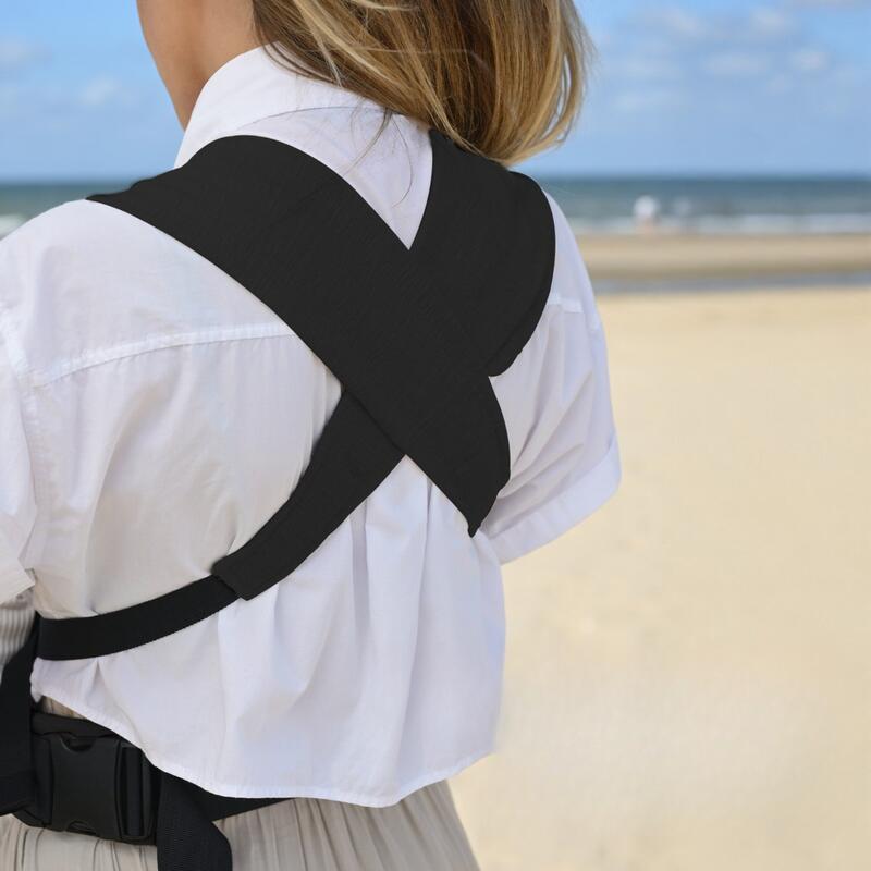 Marsupiu Deryan Nova - Ergonomic - Confortabil - Negru