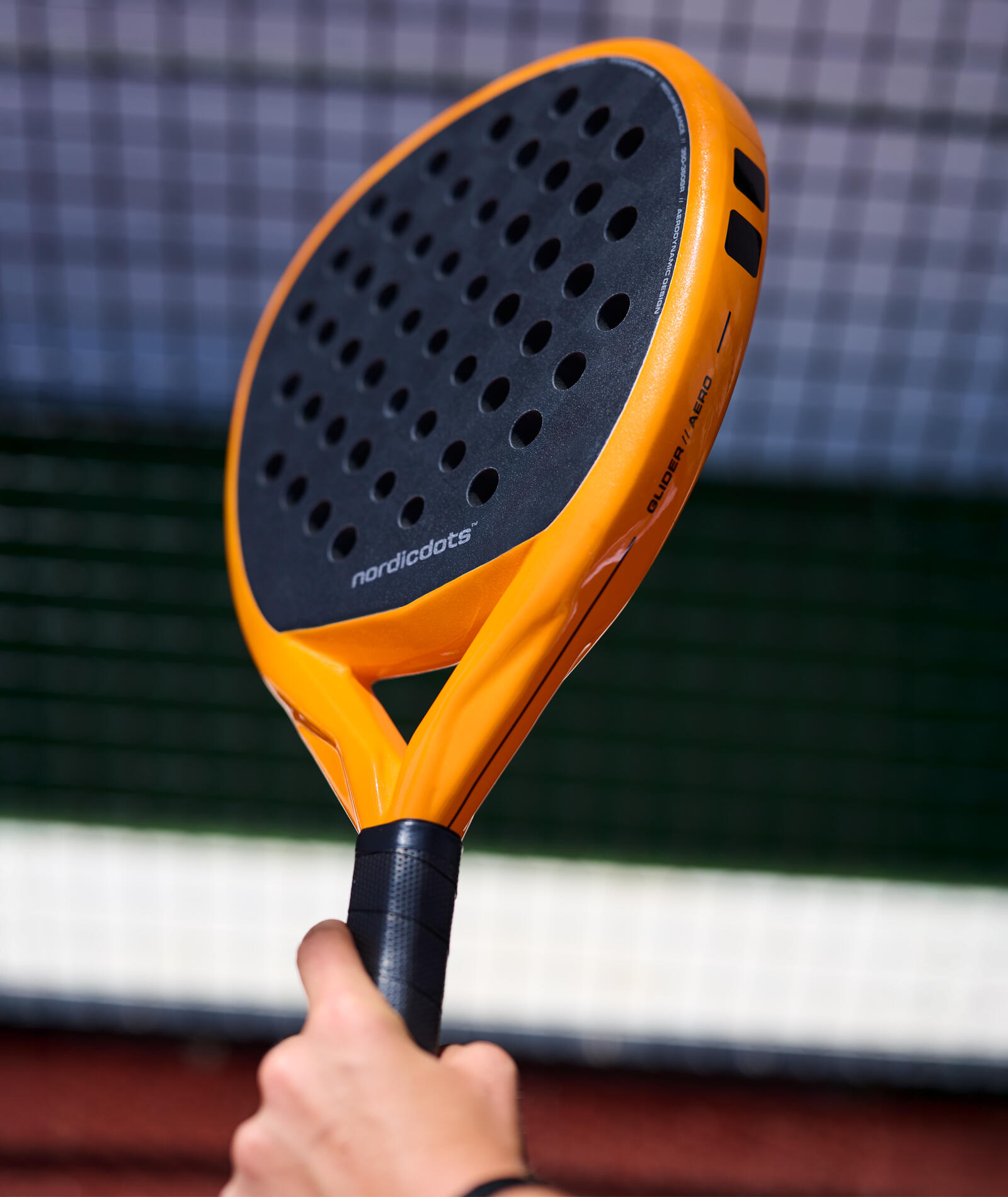 Racchetta Padel Adulto – GliderAero - Arancia papaya 4/4