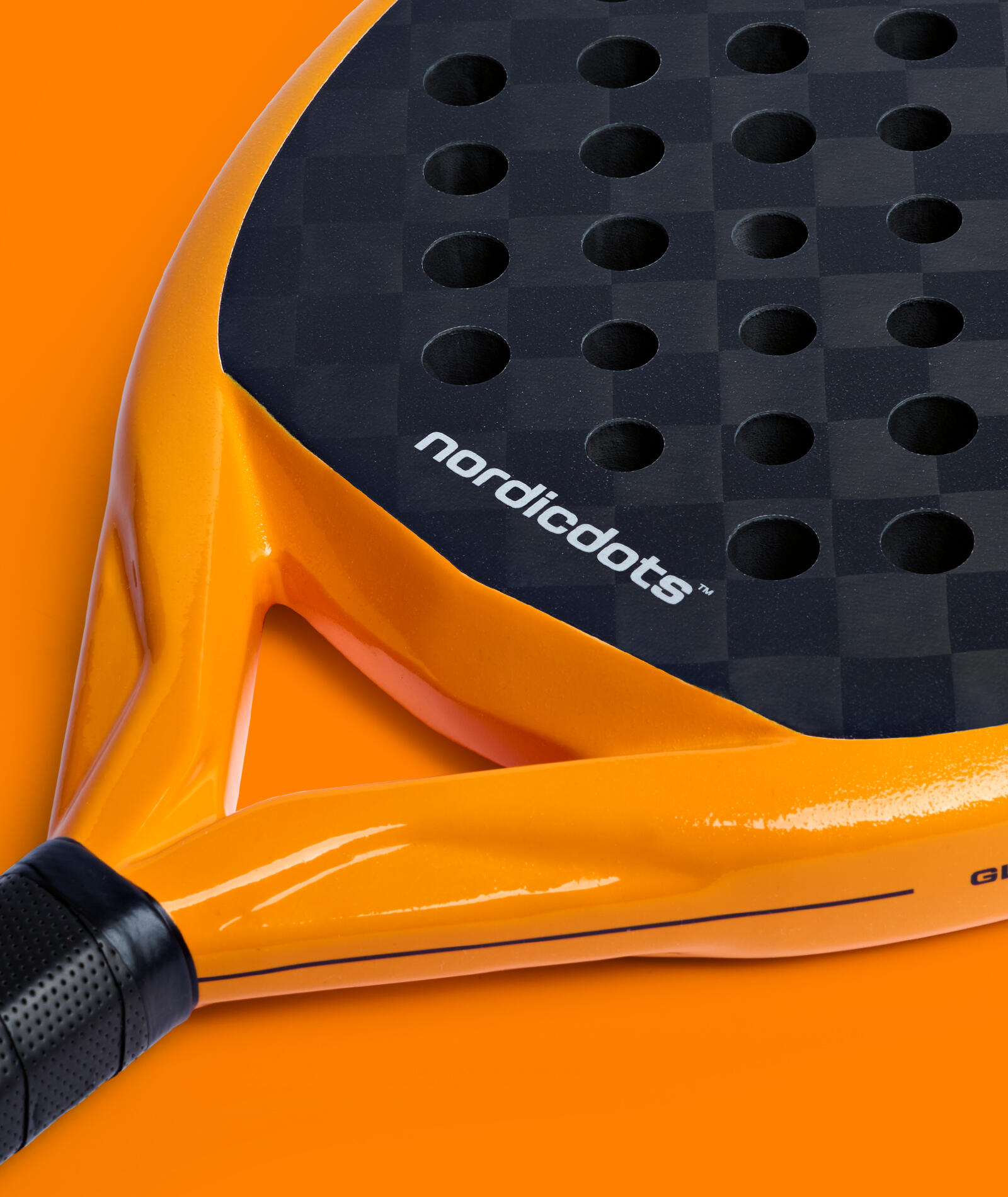 Racchetta Padel Adulto – GliderAero - Arancia papaya 3/4