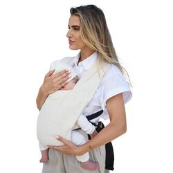 Porte-Bébé Deryan Nova - Ergonomique - Confortable - Crème