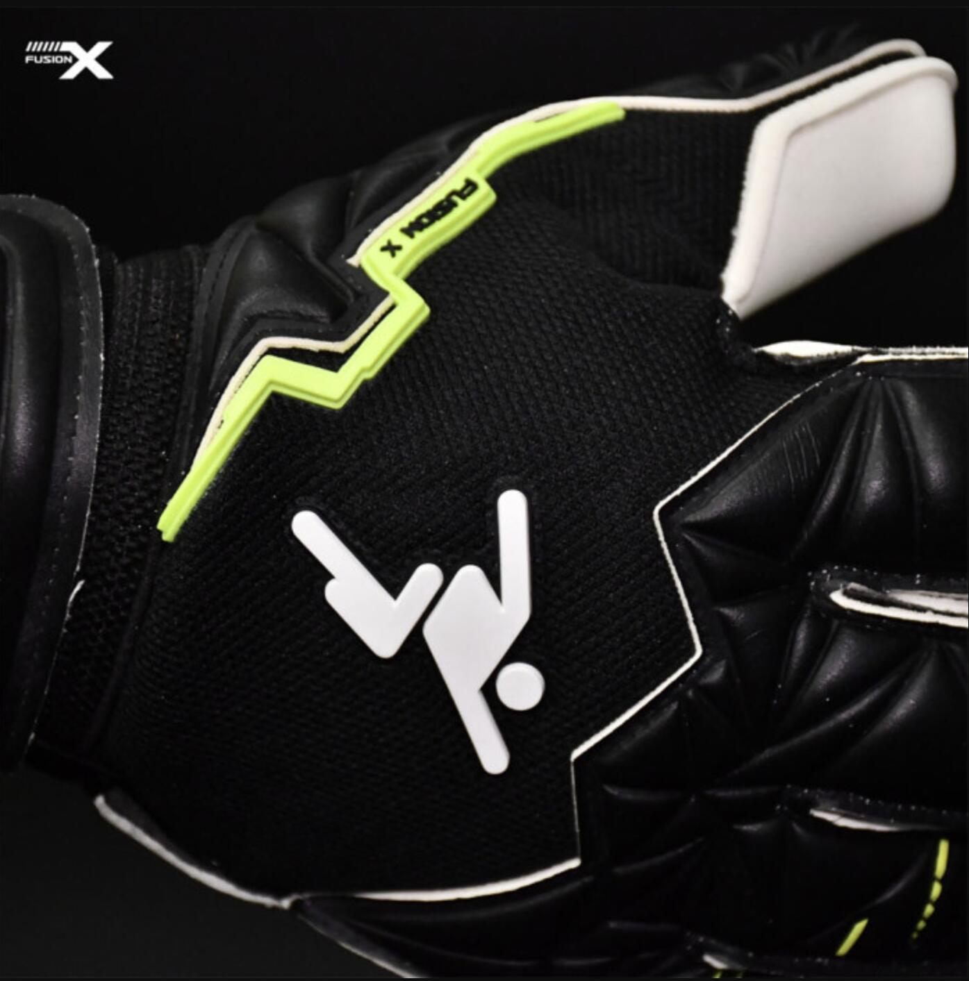Precision Fusion X Pro Roll Finger Giga Goalkeeper Gloves 5/6