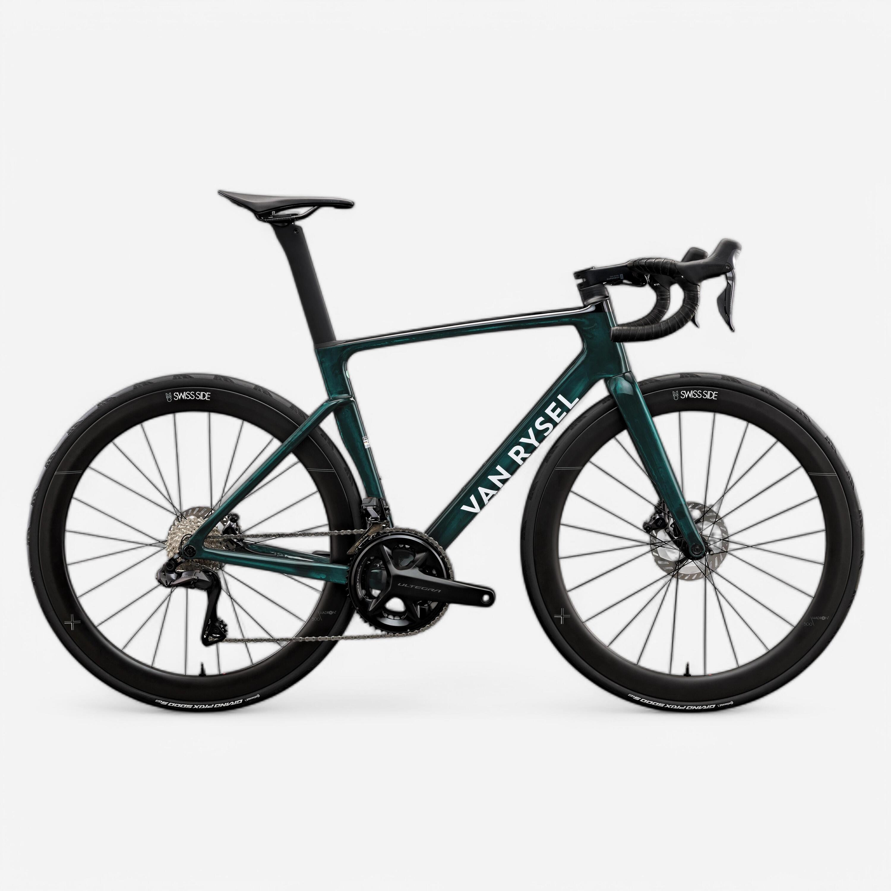 VAN RYSEL Tweedehands - Racefiets RCR Pro Shimano Ultegra Di2 vermogenssensor - REDELIJK