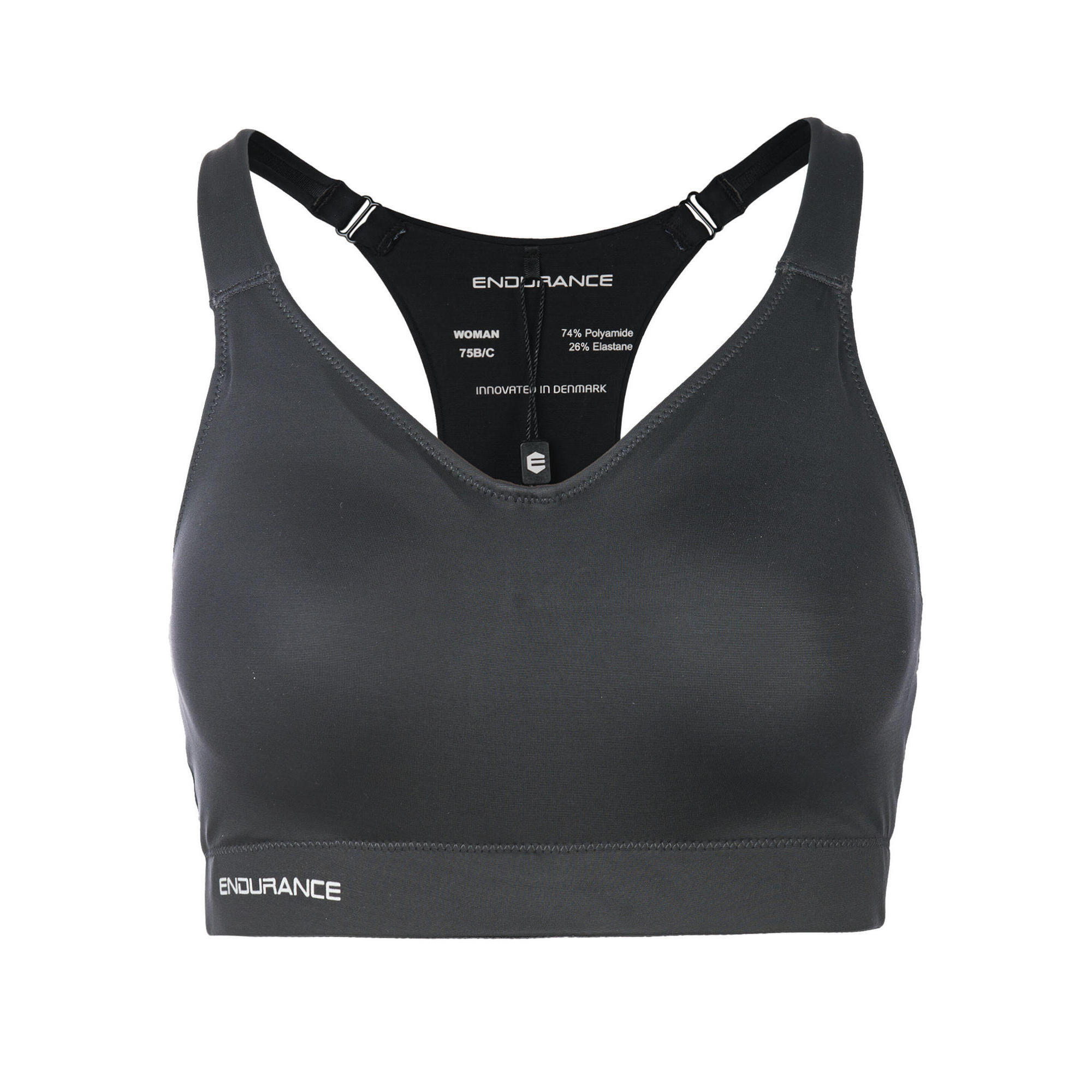 Endurance - Soutien-gorge De Sport Phoebe - Soutien-gorge - Noir - Decathlon