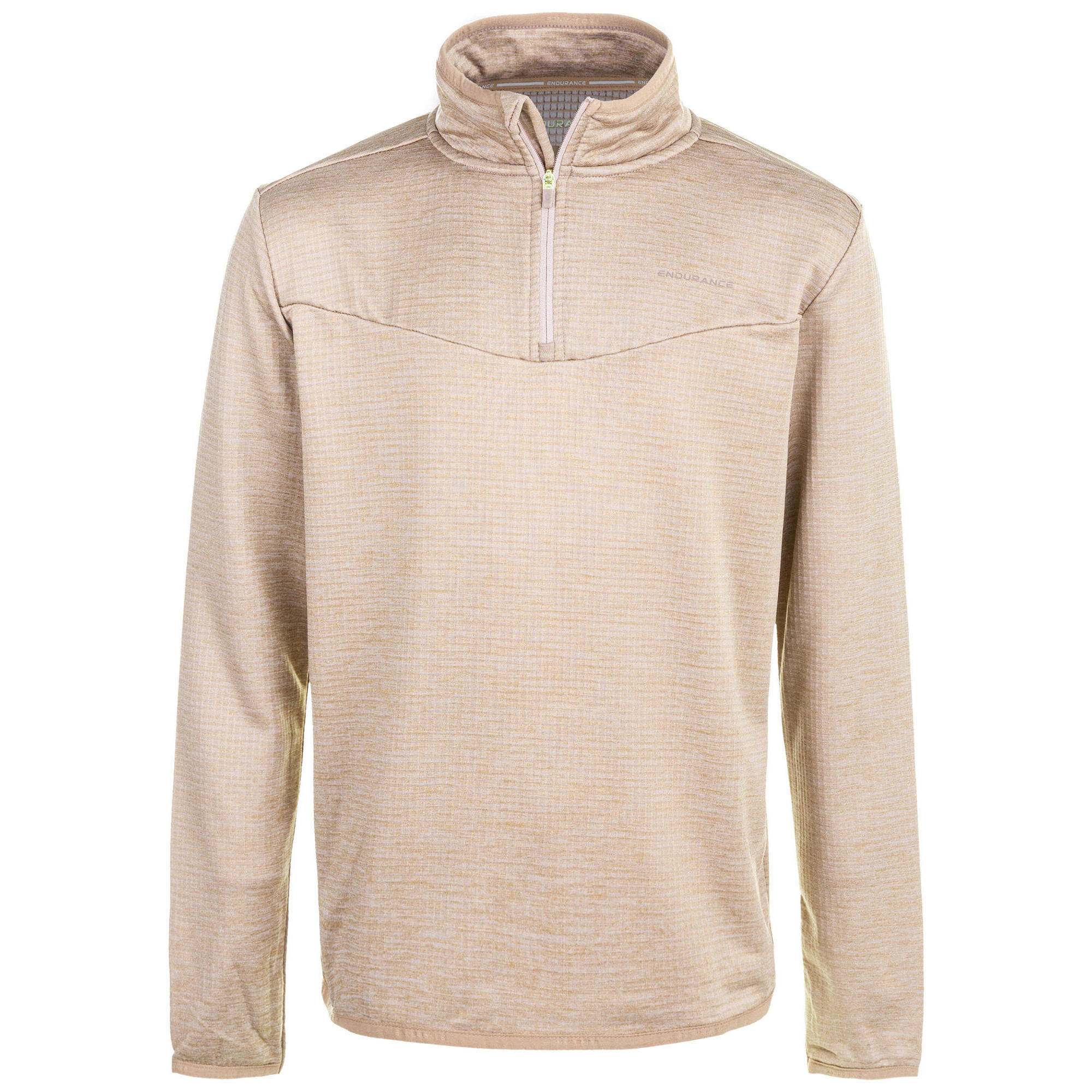Endurance - Pull-over Ledger Jr. - Pull - Beige|violet - 12 À 14 Ans - Decathlon