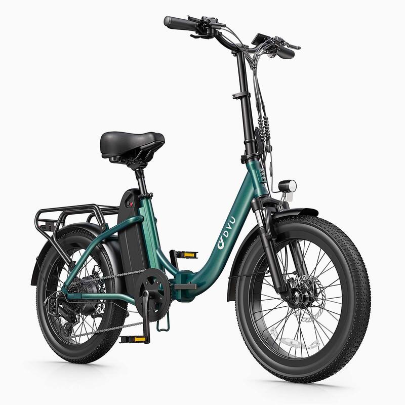 Rower elektryczny dla dorosłych DYU C9 20 cali 48 V 15,6 Ah Bateria