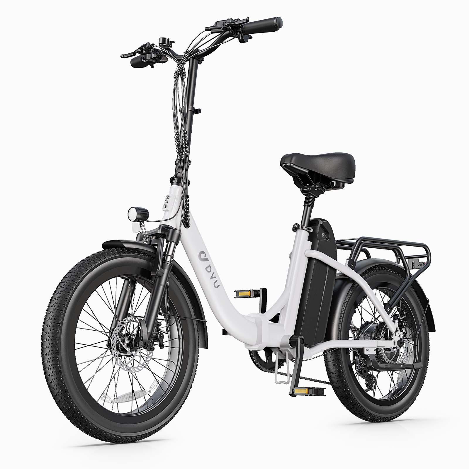 DYU Bicicleta Elétrica para Adultos DYU C9 20 polegadas 48V 15,6Ah Bateria