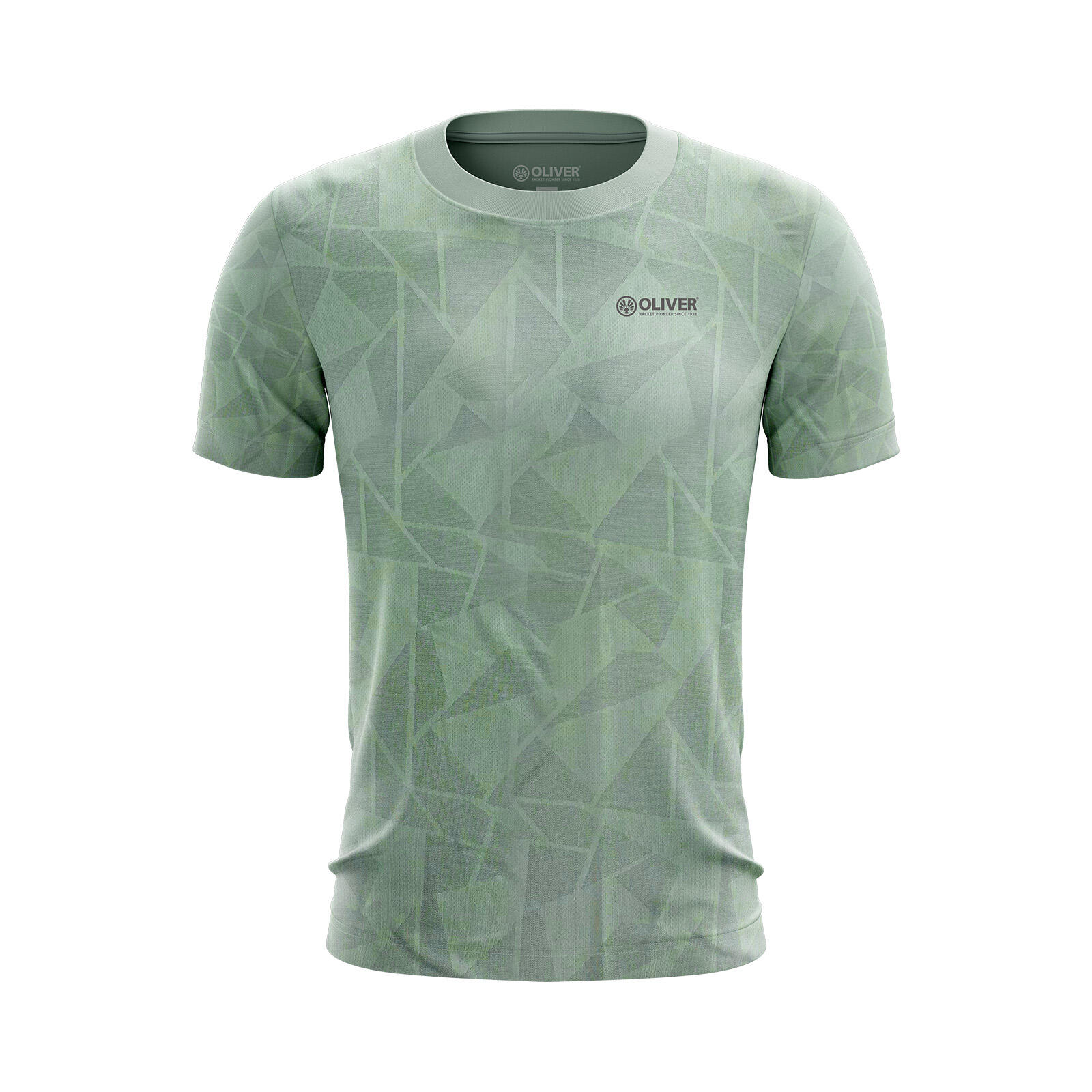 OLIVER OLIVER Basic Sport T-Shirt Herren olivgrün