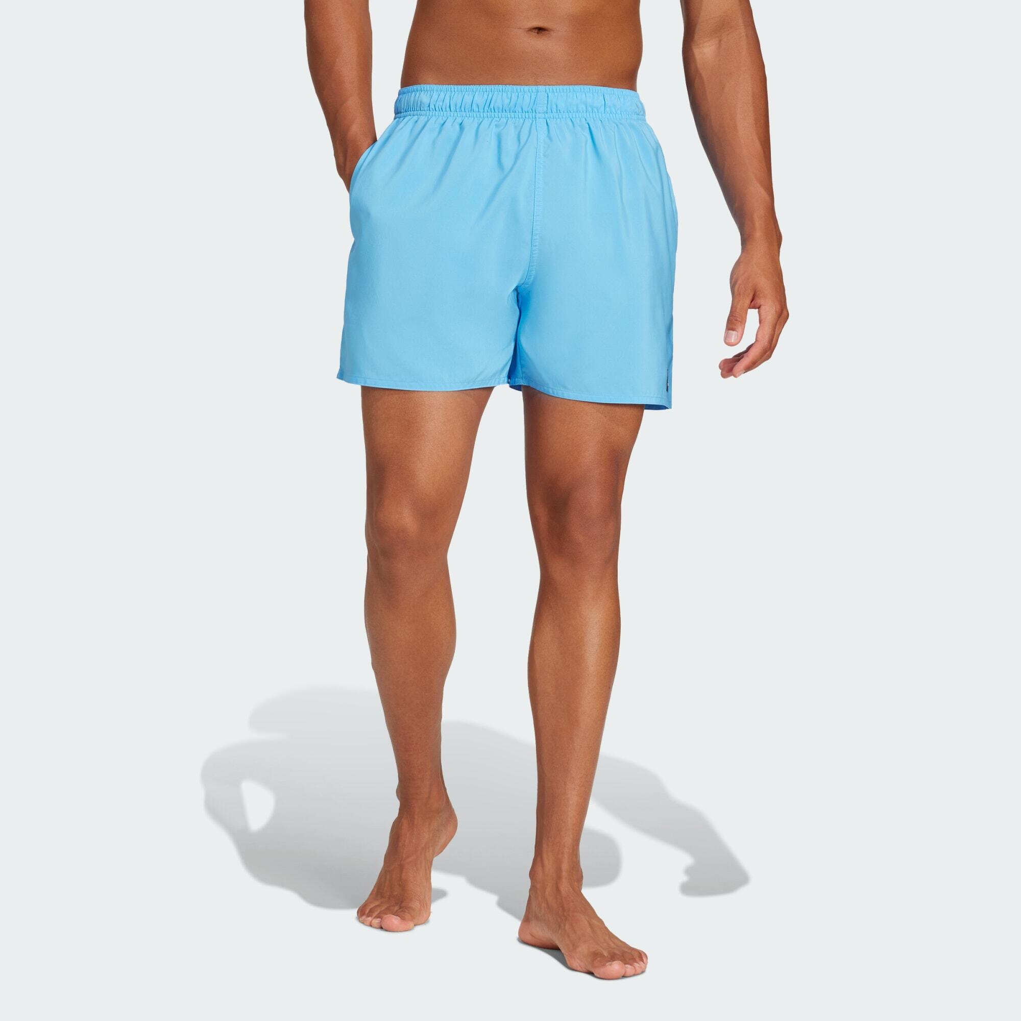 Adidas - Short De Bain Uni Clx Coupe Courte - Bas De Maillot De Bain - Noir|vert - Decathlon