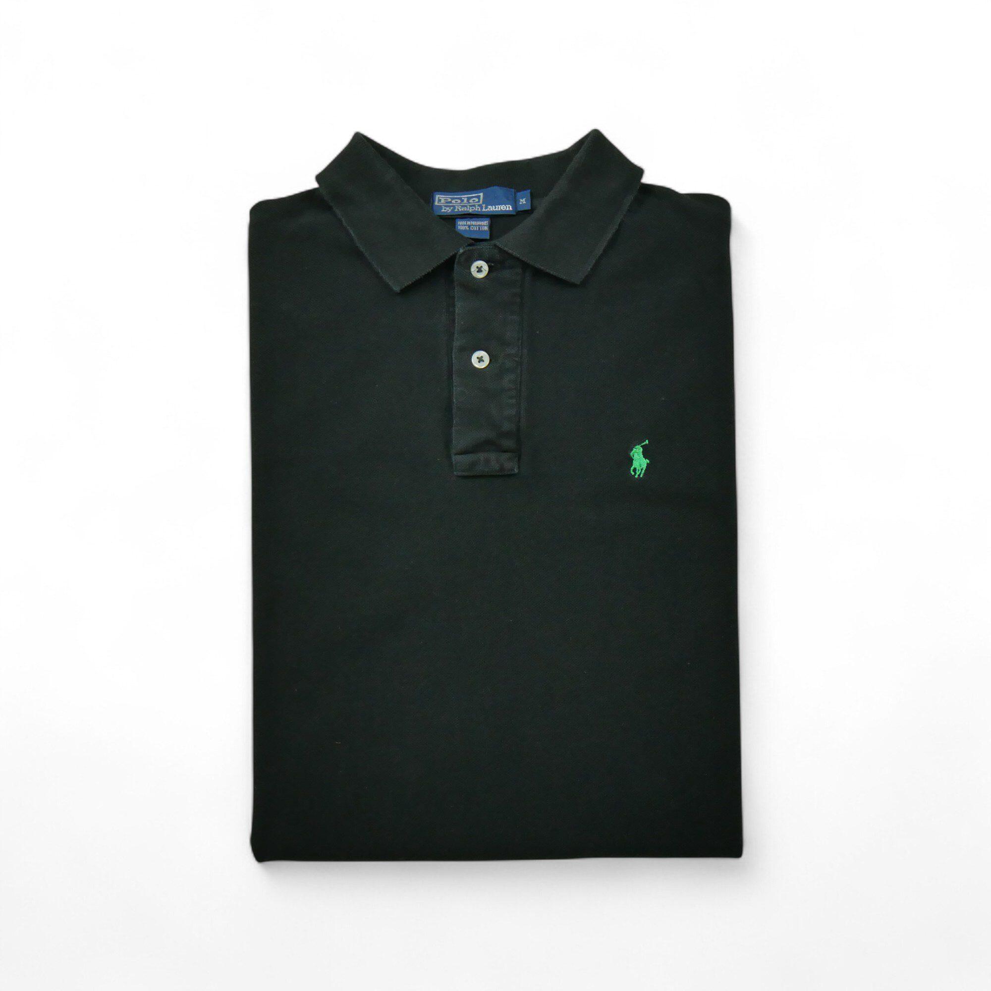 RALPH LAUREN Seconda Mano - Manica corta Polo uomo nero - Stato eccellente