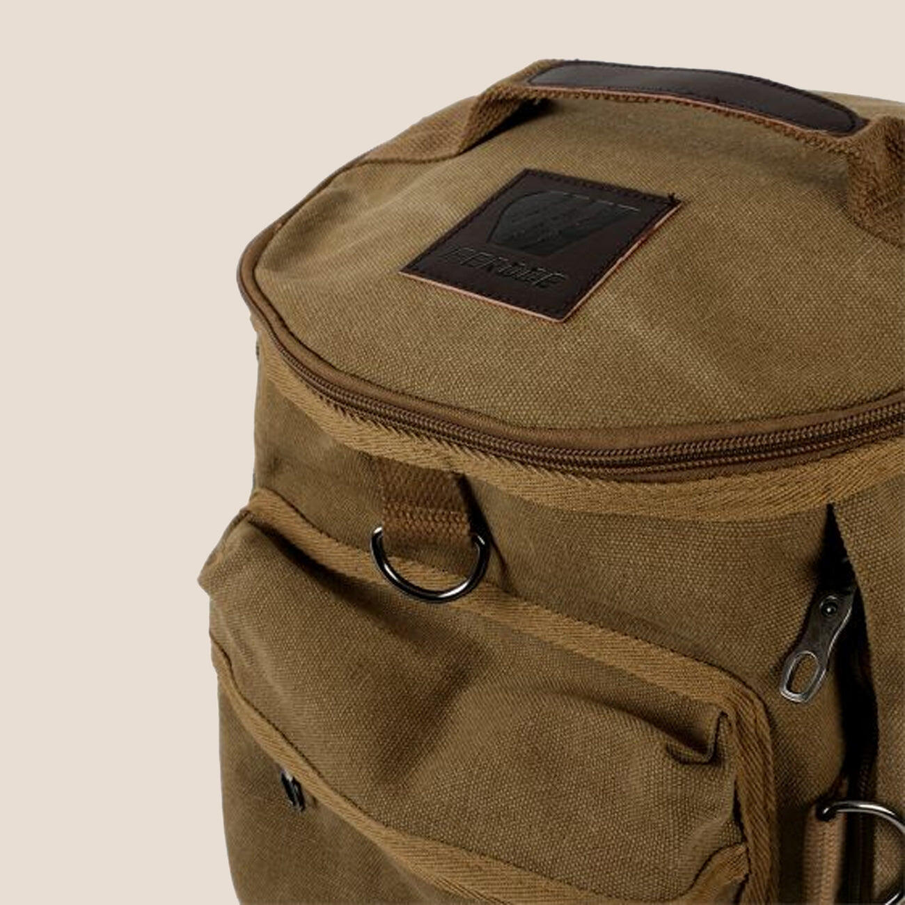 Sac à dos en toile Héritage 25L - Beige 4/6