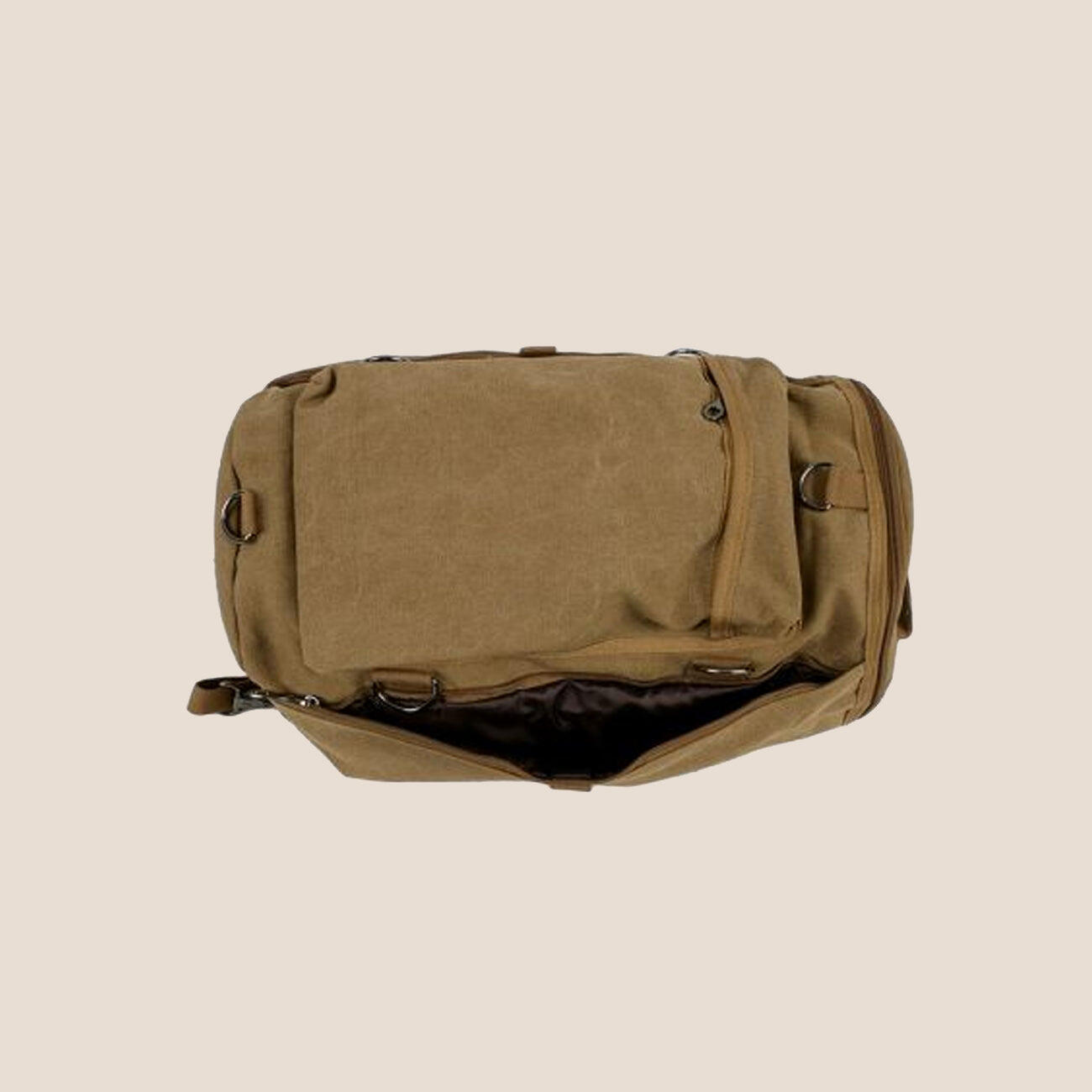 Sac à dos en toile Héritage 25L - Beige 6/6