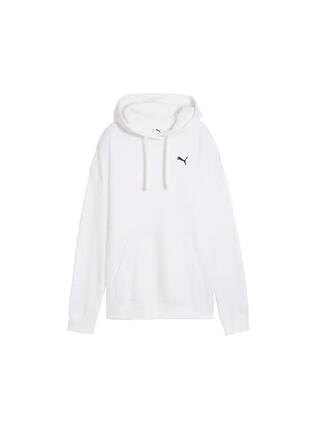 Sweat-shirts polaires pour hommes Puma Ess relaxed Blanc.