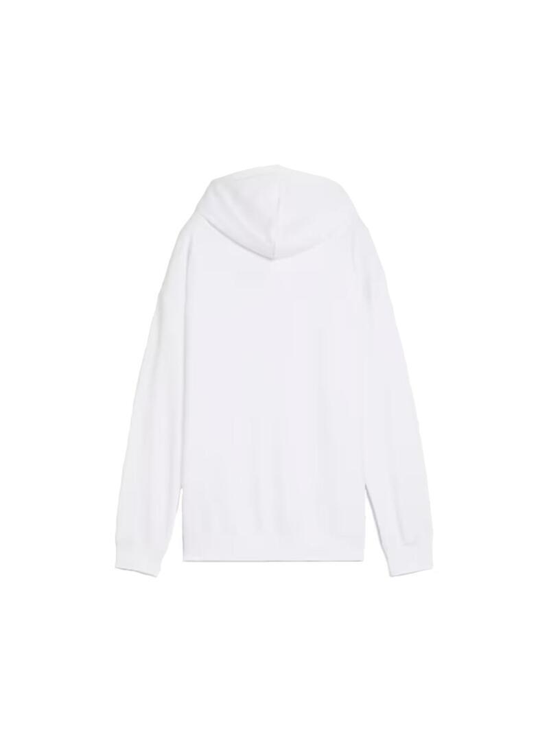 Sudaderas jerseys polares para Hombre Puma Ess relaxed Blanco 2/2