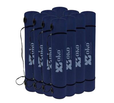 Yogamatten (mit Ösen) - 0.5cm dick - 10er-Pack