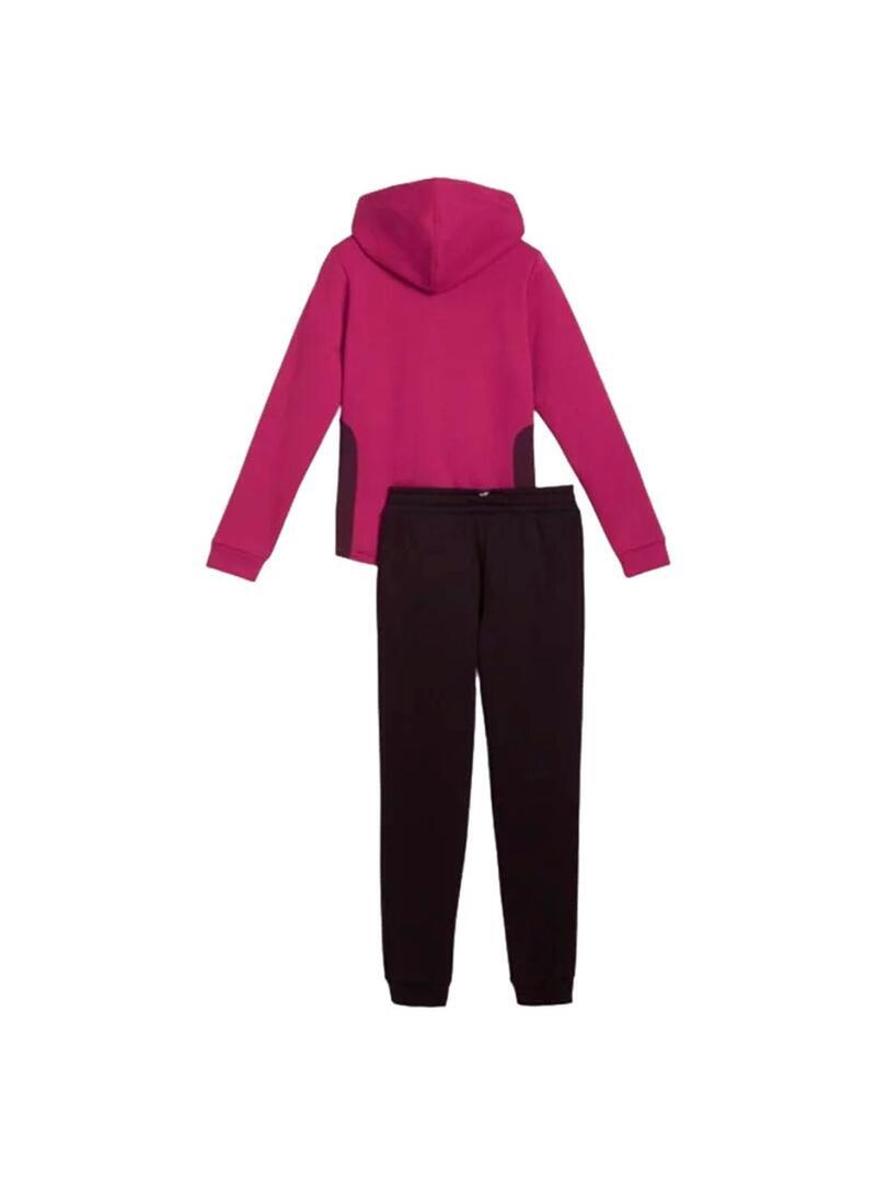 Conjunto para Niña Puma Sweat  Granate 2/2